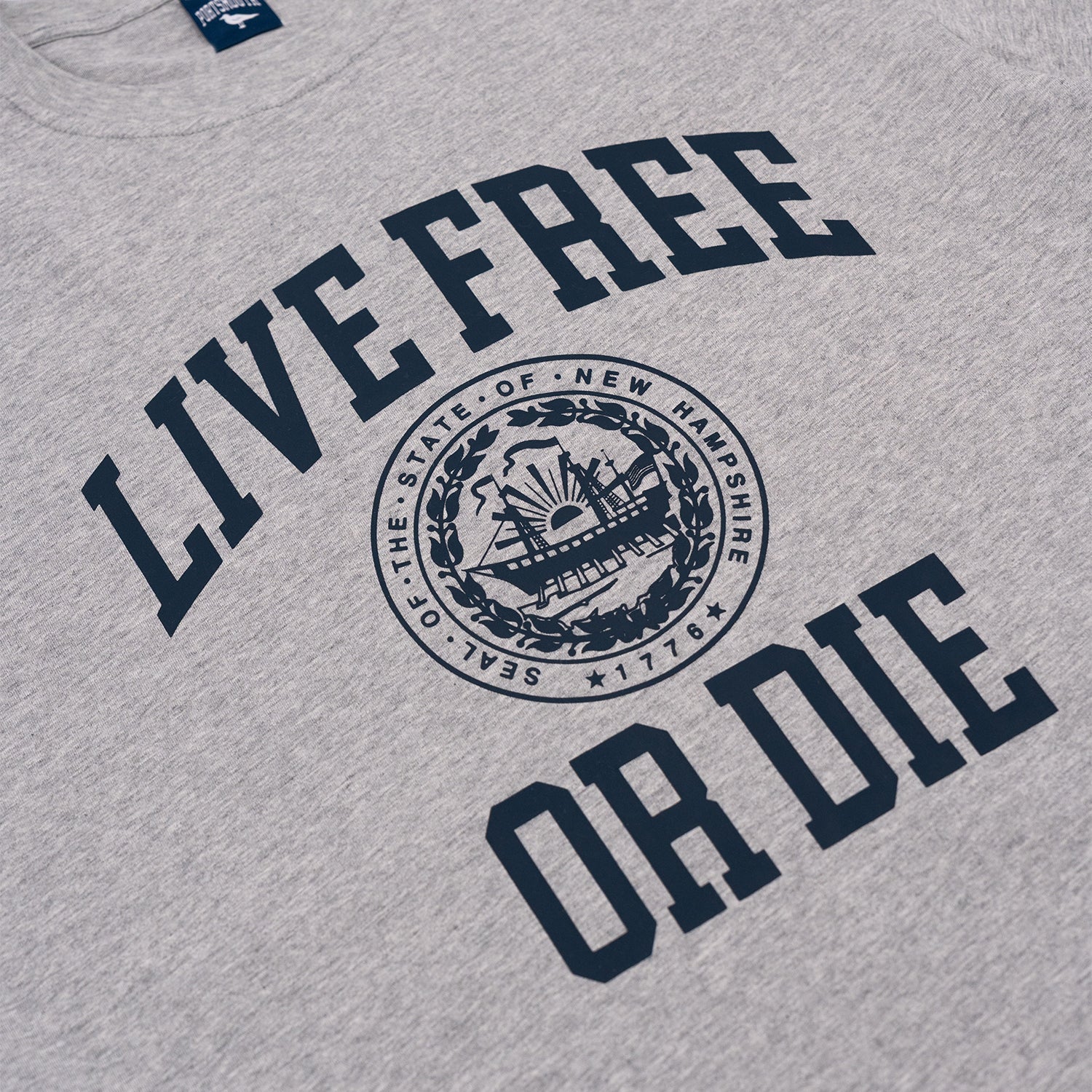 Live Free or Die T-Shirt - Heather Grey
