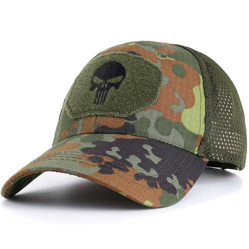 2026 Summer Men's and Women's Universal Baseball Hat Breathable Sun Protection Outdoor Sports Cap Skull Head Personalized Hat