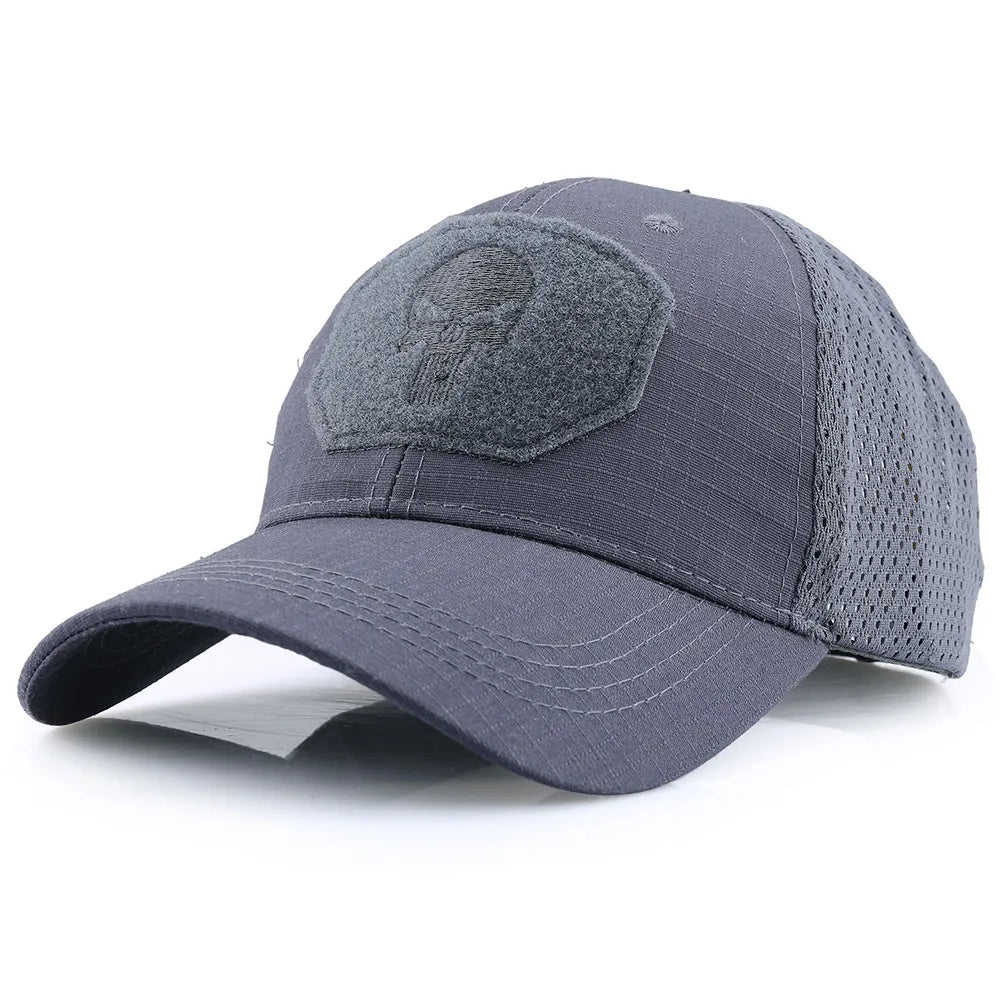 2026 Summer Men's and Women's Universal Baseball Hat Breathable Sun Protection Outdoor Sports Cap Skull Head Personalized Hat