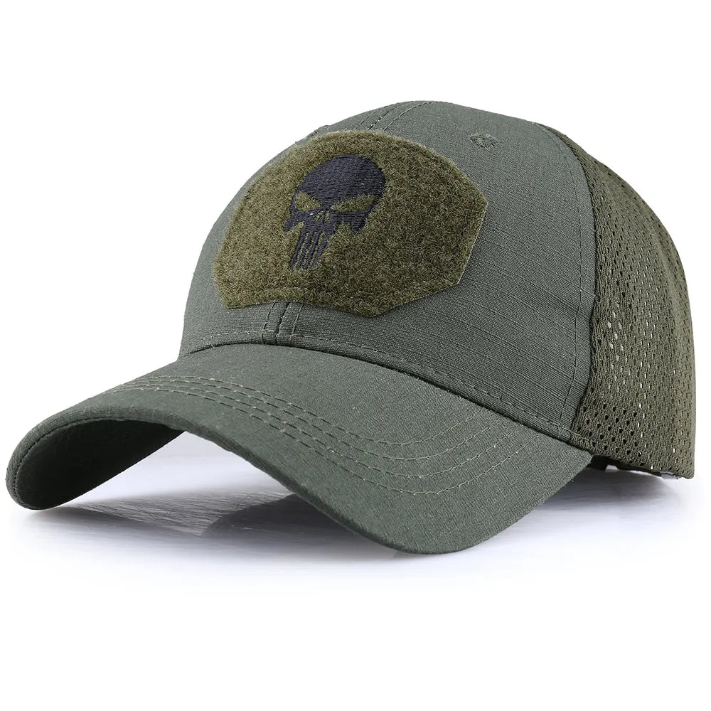2026 Summer Men's and Women's Universal Baseball Hat Breathable Sun Protection Outdoor Sports Cap Skull Head Personalized Hat