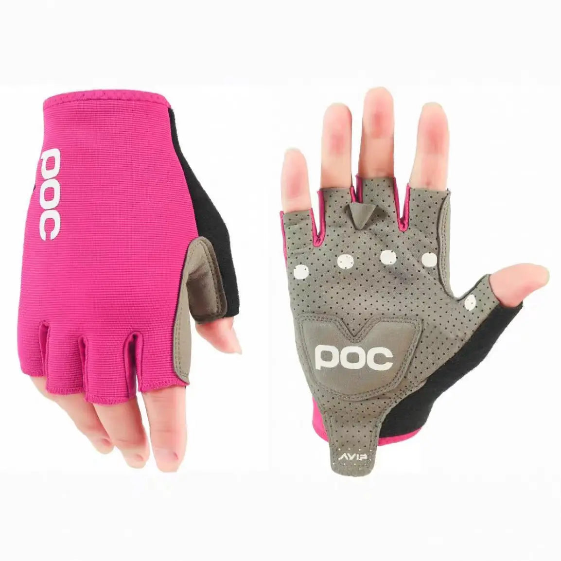 New  half finger gloves for cycling motorcycle spring summer wear-resistant thick palm anti friction