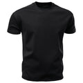 AIOPESON Men's Cotton O-Neck T-Shirt Soft Touch Comfortable Solid Color 8 Options Breathable Lightweight Casual Daily Tee